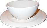 Set of 2 Luncheon Salad Bowl and Plate Set - Fusible Glass Slumping Molds