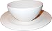Set of 2 Luncheon Salad Bowl and Plate Set - Fusible Glass Slumping Molds