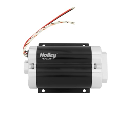 Holley 12-1800-2 200 GPH Dominator In-Line Billet Fuel Pump (Dual Inlet)