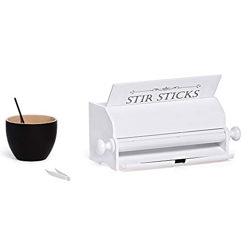 SimplyImagine Stir Stick Dispenser Plastic Stirrer Use ONLY Coffee
