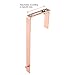 Samstar Wall File Holder Organizer, Mesh Metal Door Wall Mounted Paper Document Holder for Office Home 6 Tier,Rose Gold