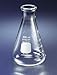 Pyrex Glass Erlenmeyer Flask, Measuring, 25 mL