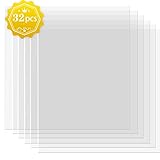 32 Pack 4 mil Blank Stencil Material Mylar Blank Sheets for Stenciling Airbrush Painting Tracing Fabric Templates,12 x 12 Inch