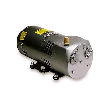 aerator rotary vane gast compressor air pond volt hp