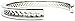 Maria Shireen Hair Tie Bracelet - Laurel Steel Silver - Medium