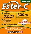 American Health Ester-C -- 500 mg - 90 Vegetarian Tablets