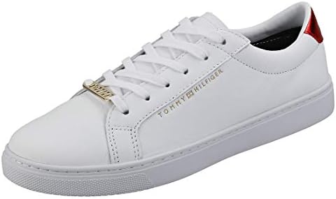 tommy hilfiger white tennis shoes
