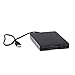 External USB 3.5 Floppy Disk Drive Black