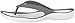 Crocs Women's Swiftwater Flip Flops | Sandals, Smoke/White, 8