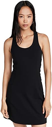 sweaty betty resort rib tank dress Sweaty Betty Explorer Ribbed Racer Dress, Black, Women's XL