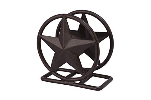 GoCraft Upright Metal Coaster Holder | Bronze Finish Star Design - Thumbnail 3