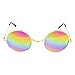 KZH TIFENNY Vintage Unisex lens Round Glasses Steampunk Sunglasses (A, A)
