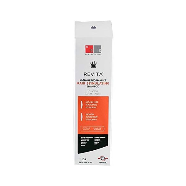 Ds-LAB-Revita-Stimulating-Shampoo-205ml-Hair-Growth-High-Performance-by-Revita DS Laboratories Revita Shampoo with Niacinamide, Volumizing and Thickening Shampoo for Men and Women, Sulfate Free…