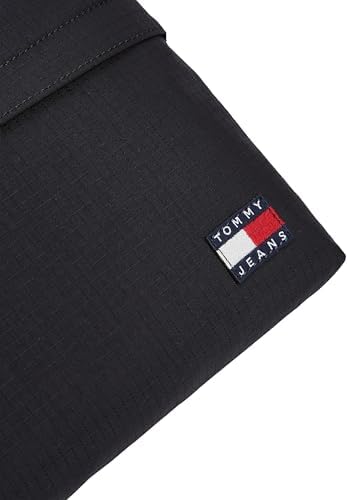 Uomo Borsa a Tracolla Daily Ripstop con Tasca Esterna, Nero (Black), Taglia Unica