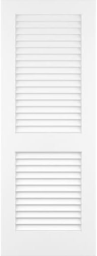 Plantation Louver/Louver Passage Door, Primed, 30" x 80" x 1.375"