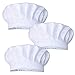 JoyFamily Chef Hats with Comfortable Durable Soft Cotton Materials and Adjustable Size for Adults (3 Pack, White)