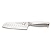 Guy Fieri Signature Stainless Steel Santoku Knife with Sheath (5-Inch, Black)