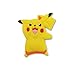 Finex - Set of 5 LARGE 3 inches - Pikachu Refrigerator Magnets Fridge Magnet Set for Locker - Yellow Pikachu Red Poke Ball White Pokeball Pikachu Charmander Bulbasaur Squirtle