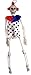 The Gothic Collection Set of 3 Clown Skeletons Halloween Prop Decoration