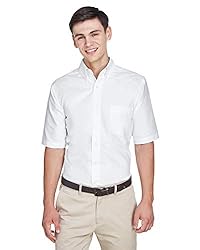 UltraClub Men's Classic Wrinkle-Resistant
