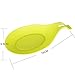 OUZIFISH Kitchen Silicone Spoon Rest Heat Resistant Insulation Mat 4 pcs/set Colorful