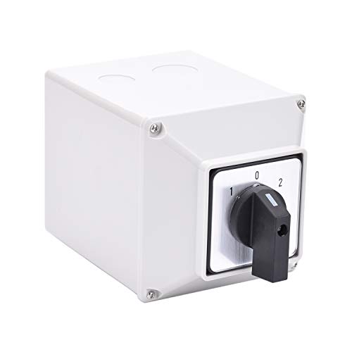 APIELE Changeover Selector Switch Box 63A 3 Position 12 Terminals Poles