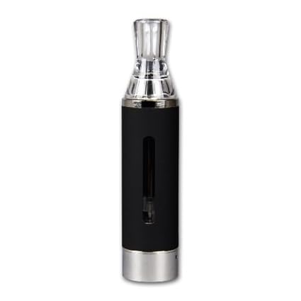 Clearomizer Silver Cig Evod 1,6 ml 1,8 Ohm aus Metall Glas in schwarz