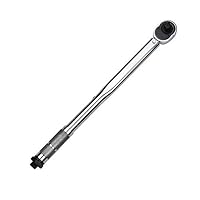 lUKSY US-Direct 3/8 Drive Click Torque Wrench Socket Professional Drive Click Type Reversible, 14-80 ft. lbs/19-110Nm