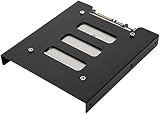AAA PRODUCTS Metal 2.5" to 3.5" Hard Drive Mounting Adapter Bracket for SSD HDD view 5