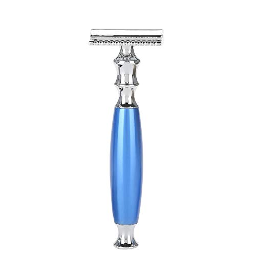 Beard Grooming Kit for Men Beard Shaving Set Safety Razor Brush, Brush Stand Rack Holder, Shaving Kit Set Mustache Care, Shaving Travel Case for Male(blue) - Thumbnail 7