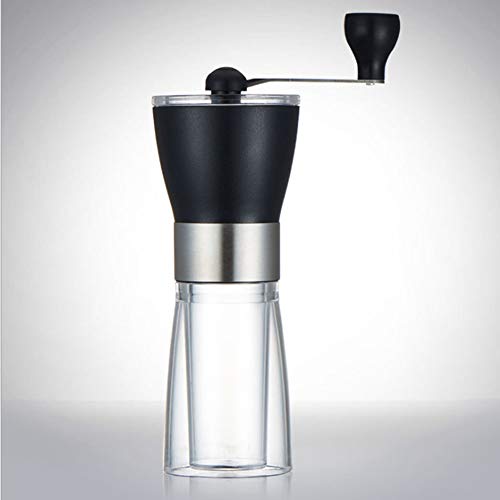 Coffee Grinder, Household Manual Coffee Grinder Pepper Mill with Stainless Steel Handle Suitable for Camping and Home
