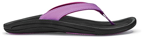 OLUKAI Kulapa Kai Slipper - Women's Dragon Fruit/Black 8