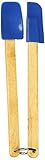 Norpro 2-Piece Mini Spatula Set, Blue