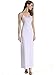 VETIOR Women's Adjustable Spaghetti Straps Long Cami Slip Dress (Small, White)