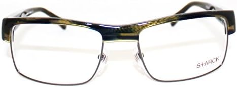 STARCK EYES PL1042 0076 GREEN GLASSES FRAME EYEGLASSES MEN LARGE
