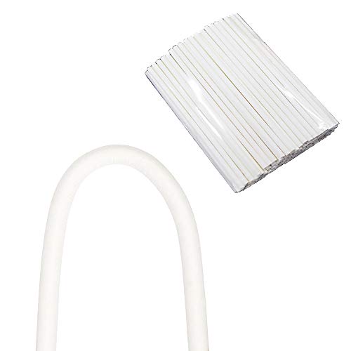 300 Count White 4 Inch Lollipop Sticks,Sucker Stick for Cake Pops,Cookies,Candy,Chocolate,Party