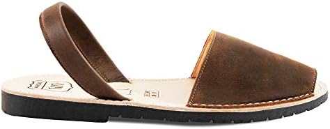 AVARCAS 101 Avarcas Women's Flat Leather Summer Sandals