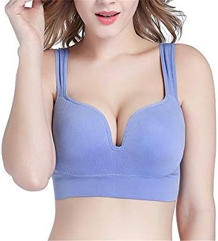 Women's Sports Bra Without Rims Underwear Shock Absorber Running Bra