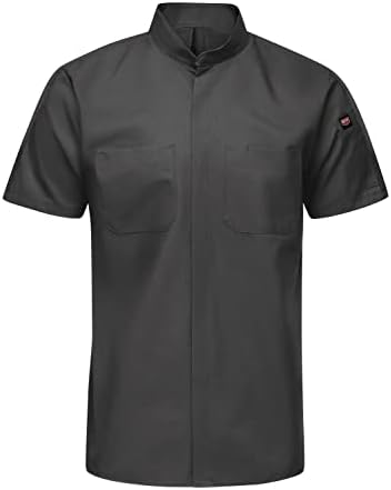 Amazon.com: Red Kap Men's Short Sleeve Two Tone Pro+ Work Shirt
