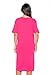 4361-K-54-3X Just Love Short Sleeve Nightgown / Sleep Dress for Women / Sleepwea,Fuchsia - Dream Bi,3X Plus