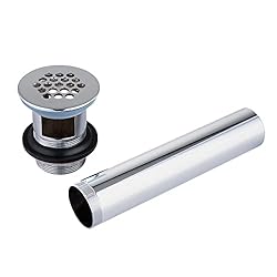 Grid Drain Strainer Assembly With Overflow for