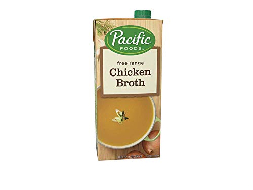 Pacific Foods Free Range Chicken Broth, 32oz, 12-pack