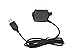 for Garmin Approach S2 Charger,Approach S4 Charger Cable, Charging Clip Sync Data Cable for Garmin S2 Golf Watch Charger