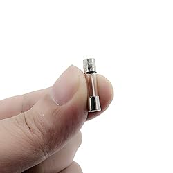 ZUPAYIPA Pack of 10 pcs 500mA F0.5AL Fast-Blow Fuse