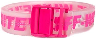 Off-White Women's OWRB009R198510889828 Pink Pvc Belt