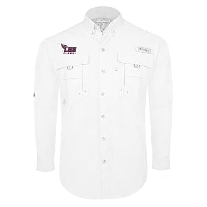 columbia white long sleeve shirt