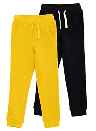 kids yellow joggers