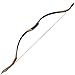 TOPARCHERY Traditional Recurve Bow 53'' Archery Hunting Handmade Horse Bow Longbow 30-50 lbs