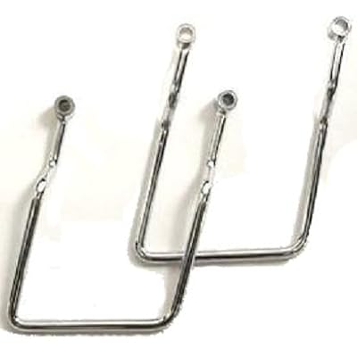 Cavalry Saddle Bag Supports For Honda Shadow Spirit VT750DC 2000-Up – Chrome, 20L Capacity, Left & Right