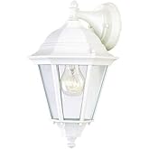 Maxim Westlake-1 Light Outdoor Wall Lantern in Mediterranean Style-9.5 Inches Wide by 24 inches high-White Finish